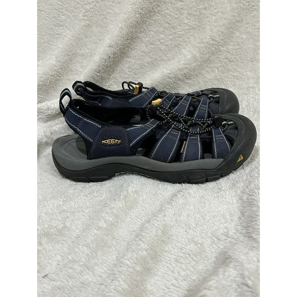 KEEN Newport H2 Closed‎ Toe Water Sandals Men Blue Waterproof Hiking Beach